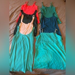 Lot of 7 Assorted Tank Tops/Camisole. Small and Med sizes. Barely worn or nwot